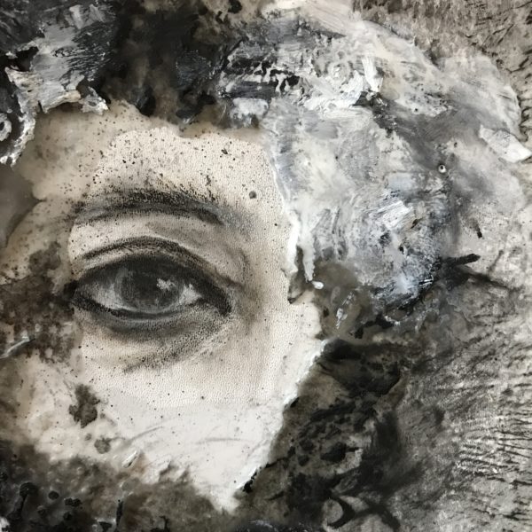 Daniela Rogall - 6/2019, Schau (In mir) - In meinen Daily Painting Gemälden versteckt sich ein Geheimnis, das individuell zu entdecken ist. Schau (Spürbar, in mir) schlicht und Vielschichtig.